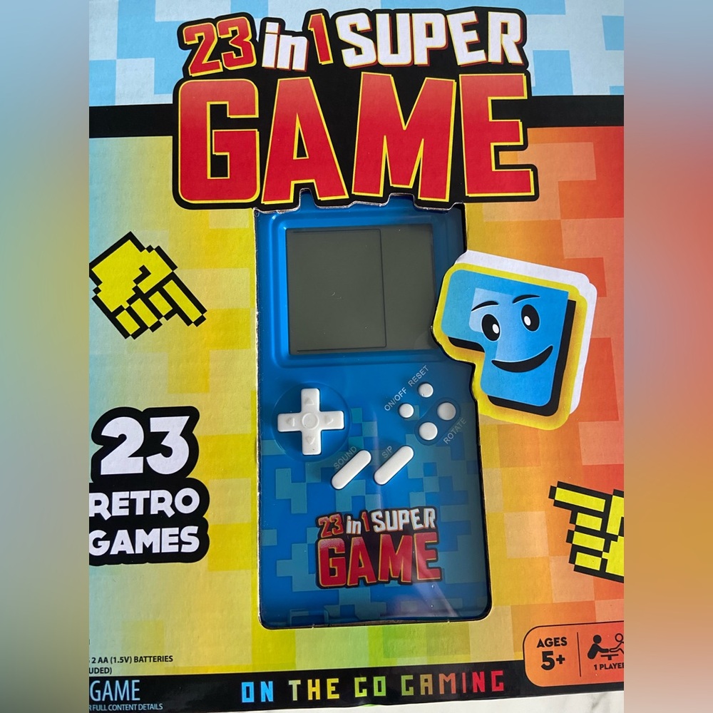23-In-1 Super Game Handheld Console